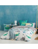 Capa nórdica Naturals Drac Solteiro 180 x 220 cm
