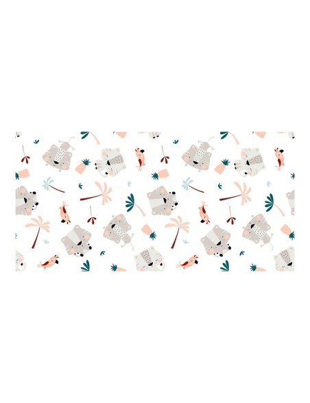 Cot Flat Sheet Cool Kids Wild And Free B 100 x 130 cm