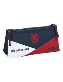 Nécessaire de Voyage F.C. Barcelona Corporativa Bleu Blanc Bordeaux Sportif 22 x 10 x 8 cm