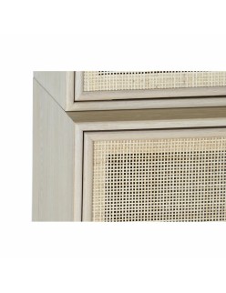 Stand Espositore DKD Home Decor 120 x 38,5 x 196 cm Naturale Legno MDF