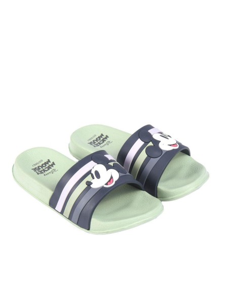 Flip Flops for Children Mickey Mouse Light Green