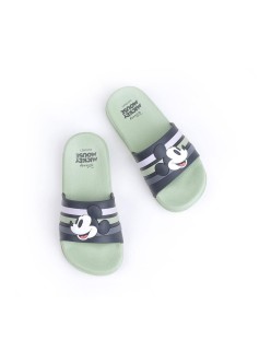 Flip Flops for Children Mickey Mouse Light Green