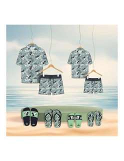 Flip Flops for Children Mickey Mouse Light Green