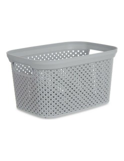 Basket Kipit Grey Plastic 3 L 16,5 x 12,5 x 23 cm