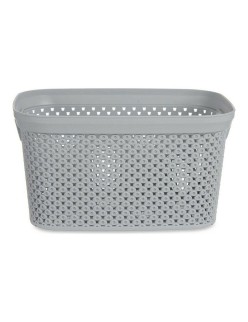 Basket Kipit Grey Plastic 3 L 16,5 x 12,5 x 23 cm