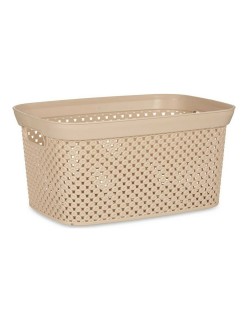 Cesto Kipit 081057-5 Beige Plastica 10 L 24 x 17 x 35 cm