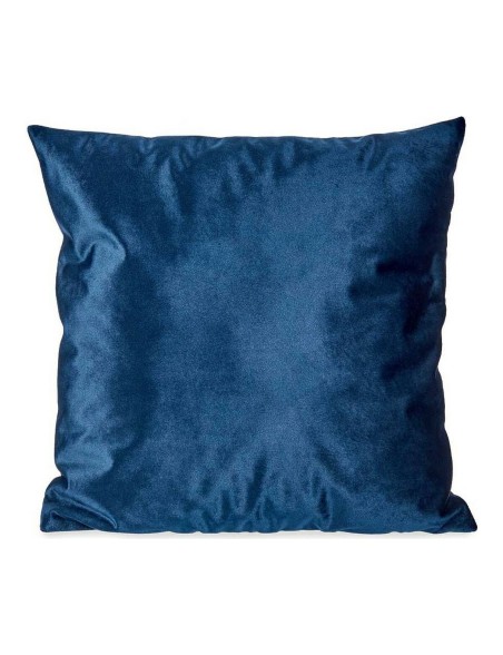 Cuscino Velluto Azzurro Poliestere (45 x 13 x 45 cm) Cuscino Velluto Azzurro Poliestere (45 x 13 x 45 cm)