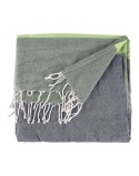 Foulard Multiuso Righe Verde