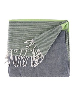 Foulard Multiuso Righe Verde