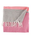 Foulard Multiuso Righe 160 x 200 cm Rosa