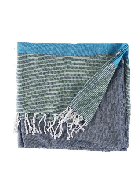 Foulard Multiuso Righe Azzurro (160 x 200 cm) Foulard Multiuso Righe Azzurro (160 x 200 cm)
