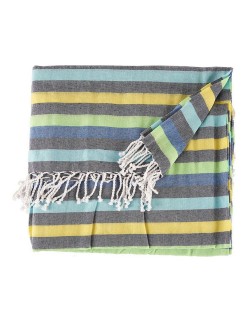 Foulard Multiuso Righe Verde