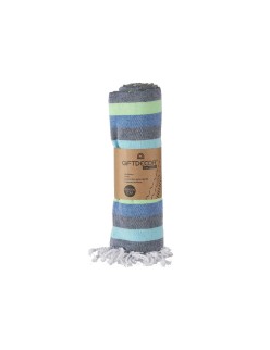 Foulard Multiuso Righe Verde