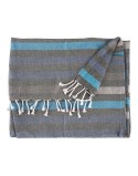 Foulard Multiuso Righe Azzurro (170 x 90 cm)