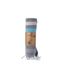 Foulard Multiuso Righe Azzurro (170 x 90 cm)