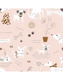Copripiumino Panzup Dogs Osimano (260 x 220 cm)