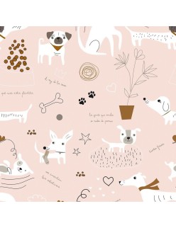 Copripiumino Panzup Dogs Osimano (260 x 220 cm)