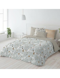 Capa nórdica Panzup Dogs Queen (260 x 220 cm)