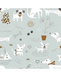 Copripiumino Panzup Dogs Osimano (260 x 220 cm)