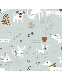 Copripiumino Panzup Dogs Osimano (260 x 220 cm)