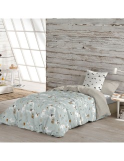 Capa nórdica Panzup Dogs Queen (260 x 220 cm)