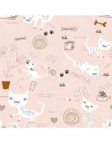 Copripiumino Panzup Cats Osimano (260 x 220 cm)