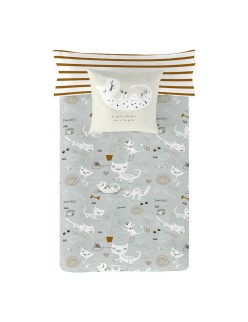 Copripiumino Panzup Cats Osimano (260 x 220 cm)