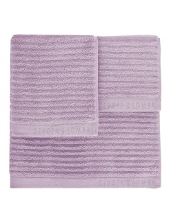 Serviette Devota & Lomba Rayas lila Lila 100 % coton 30 x 50 - 50 x 90 - 70 x 140 cm