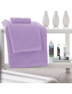 Serviette Devota & Lomba Rayas lila Lila 100 % coton 30 x 50 - 50 x 90 - 70 x 140 cm