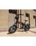 Bicicleta Eléctrica Youin BK1400R 20" 25 km/h Rojo 250 W 10000 mAh 20"