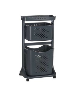 Carrello porta abiti Kipit TP-748-2 Antracite Plastica