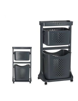 Clothes Trolley Kipit TP-748-2 Anthracite Plastic