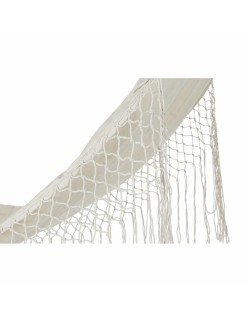 Hamac DKD Home Decor Beige Polyester Coton Pin Frange (280 x 100 x 130 cm)