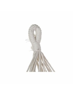 Hamaca DKD Home Decor Naranja Poliéster Algodón Pino Flecos (255 x 80 x 28 cm)