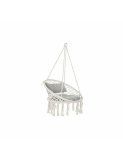 Hängematte DKD Home Decor Beige Grau Granatrot 82 x 62 x 123 cm (82 x 62 x 123 cm)