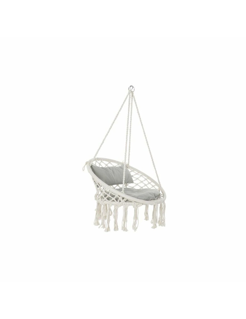 Cama de Rede DKD Home Decor Bege Cinzento Grená 82 x 62 x 123 cm (82 x 62 x 123 cm)