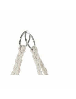 Amaca DKD Home Decor Beige Grigio Rosso Granato 82 x 62 x 123 cm (82 x 62 x 123 cm)