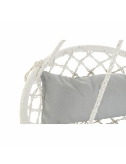 Cama de Rede DKD Home Decor Bege Cinzento Grená 82 x 62 x 123 cm (82 x 62 x 123 cm)