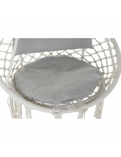 Hamac DKD Home Decor Beige Gris Bordeaux 82 x 62 x 123 cm (82 x 62 x 123 cm)