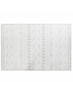 Alfombra DKD Home Decor Beige Blanco Ikat (200 x 290 x 0,4 cm)