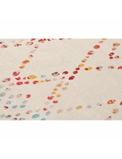 Tapis DKD Home Decor 60 x 240 x 0,7 cm Polyester Multicouleur Losanges