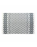 Teppich DKD Home Decor Grau Weiß (160 x 230 x 1 cm)