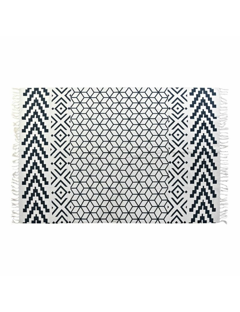 Alfombra DKD Home Decor Gris Blanco (160 x 230 x 1 cm)