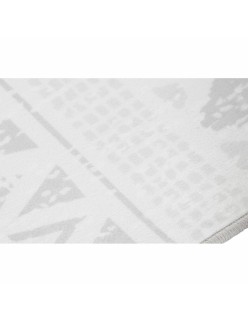 Alfombra DKD Home Decor Gris Blanco Ikat (120 x 180 x 0,4 cm)