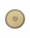 Alfombra DKD Home Decor Marrón Blanco Amarillo (200 x 200 x 1 cm)