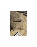 Alfombra DKD Home Decor Marrón Blanco Amarillo (200 x 200 x 1 cm)