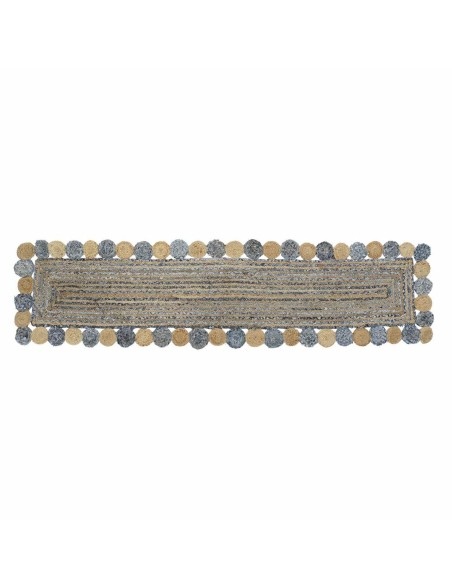 Tappeto DKD Home Decor Azzurro Marrone Indiano (60 x 240 x 1 cm) Tappeto DKD Home Decor Azzurro Marrone Indiano (60 x 240 x 1 cm)