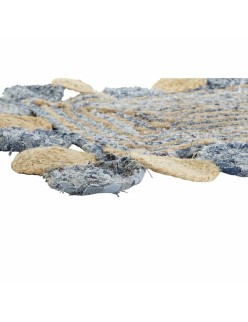 Alfombra DKD Home Decor Azul Marrón Indio (60 x 240 x 1 cm)