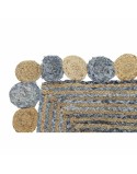Tappeto DKD Home Decor Azzurro Marrone Indiano (60 x 240 x 1 cm)