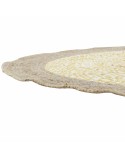 Alfombra DKD Home Decor Marrón Blanco Amarillo (148 x 148 x 1 cm)